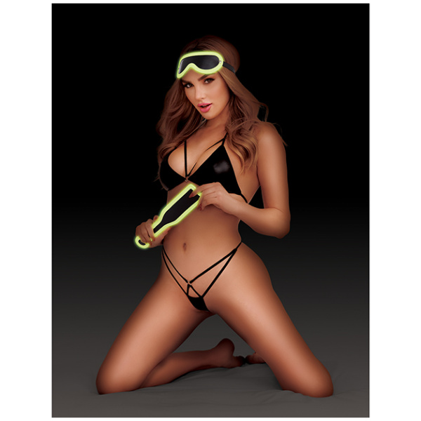 WhipSmart Glow in the Dark Deluxe 3 pc Impact Play Set - Green - Image 4