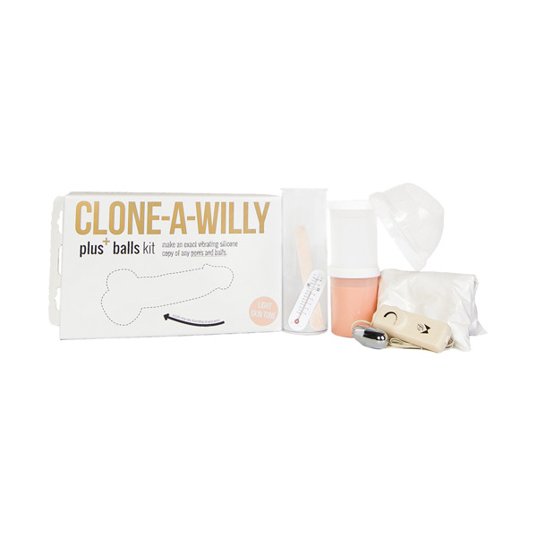 Clone-A-Willy Plus+ Balls Kit - Light Skin Tone