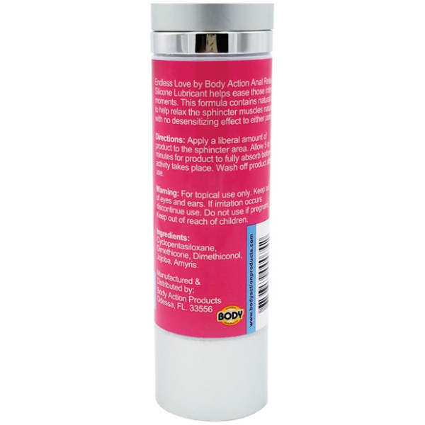Endless Love Relaxing Anal Silicone Lubricant - 1.7 oz - Image 2