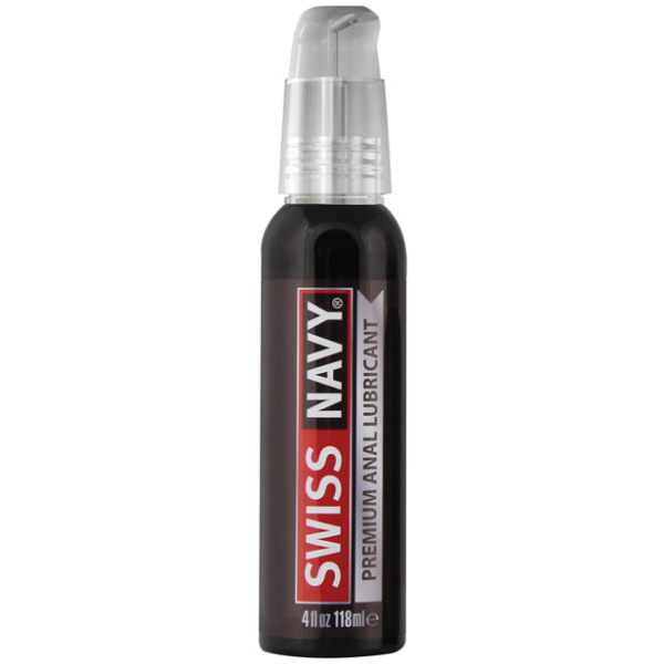 Swiss Navy Silicone Based Anal Lubricant - 4 oz