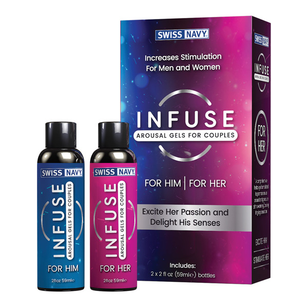 Swiss Navy Infuse Arousal Gels for Couples