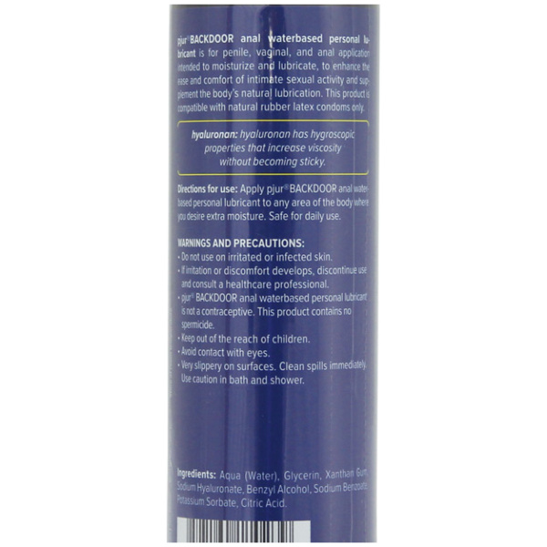 Pjur Back Door Anal Water Based Personal Lubricant - Image 2