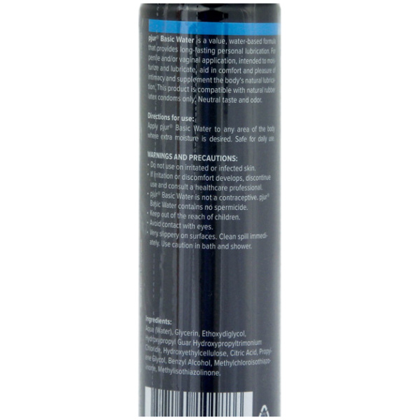 Pjur Basic Water Based Lubricant - 100 ml Bottle - Image 2