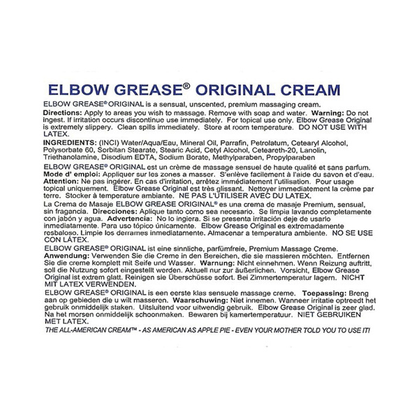 Elbow Grease Original Cream - 1 oz - Image 2