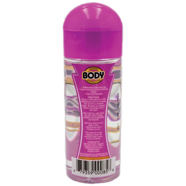 Body Action Supreme Water Based Gel - Image 2