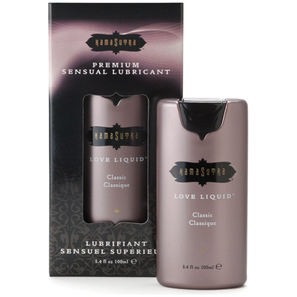 Kama Sutra Love Liquid Classic Water Based Lube - 3.4 oz