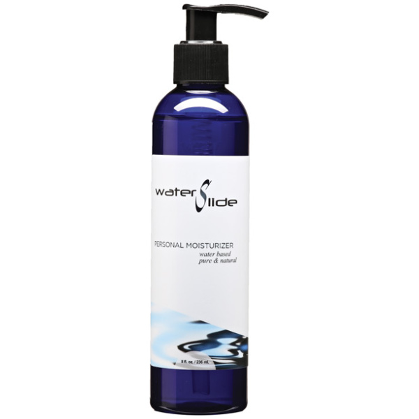 Earthly Body Waterslide Personal Lubricant w-Carrageenan - 8 oz Bottle