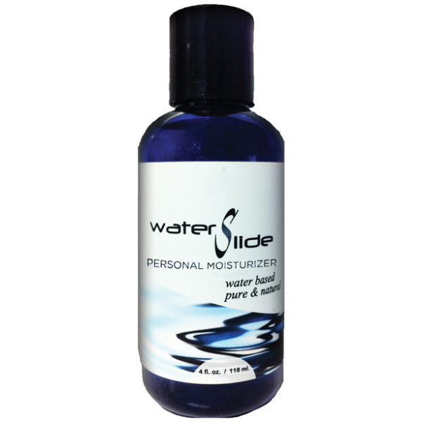 Earthly Body Waterslide Personal Lubricant w-Carrageenan - 4 oz Bottle