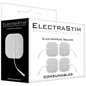 ElectraStim Accessory - Square Self Adhesive Pads (Pack of 4)