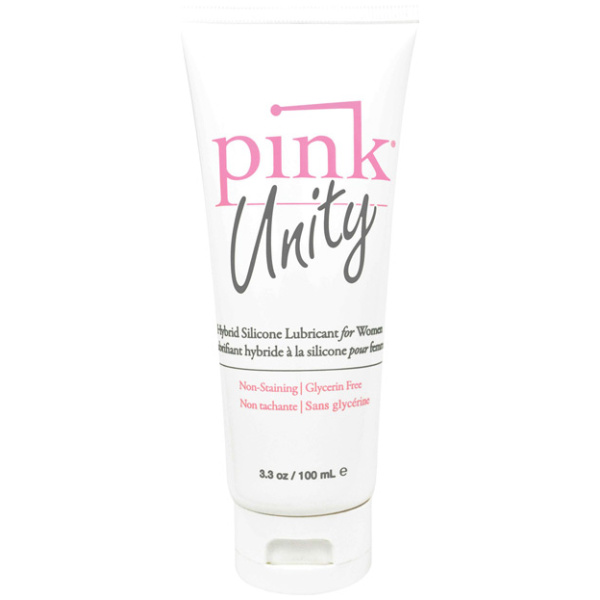 Pink Unity Hybrid Silicone Based Lubricant - 3.3 oz Tube