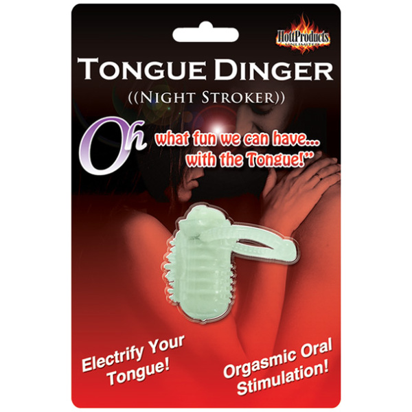 Tongue Dinger - Glow in the Dark Night Stroker