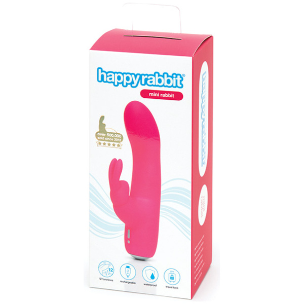 Happy Rabbit Mini Rabbit Rechargeable - Pink