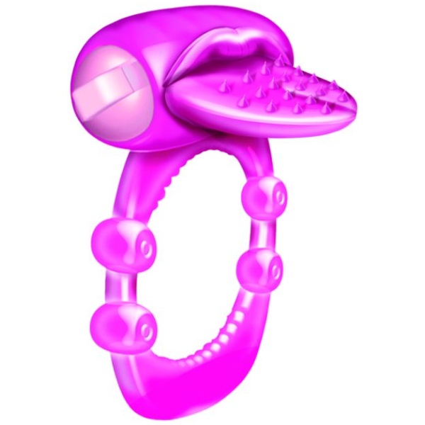 Nubby Tongue X-treme Vibrating Pleasure Ring - Image 2