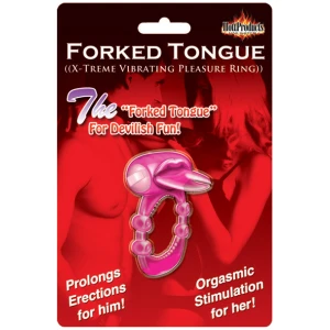 Forked Tongue X-treme Vibrating Pleasure Ring
