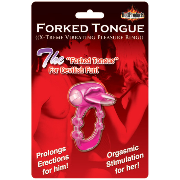 Forked Tongue X-treme Vibrating Pleasure Ring