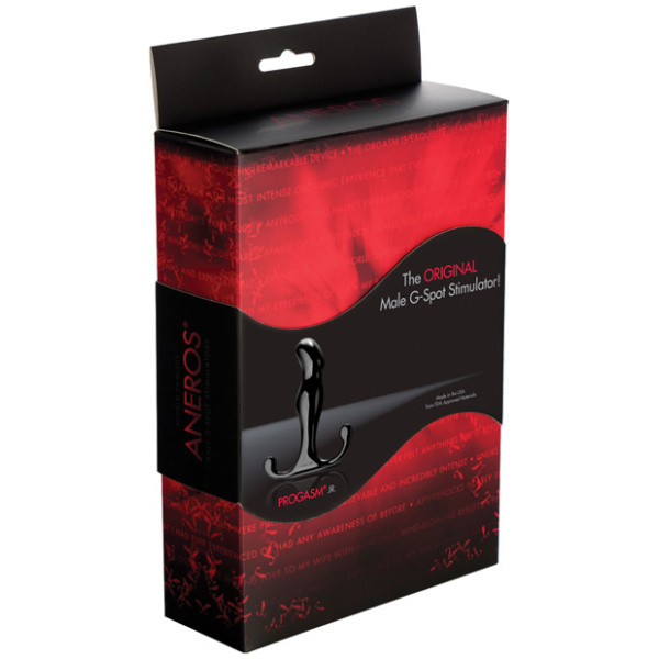 Aneros Progasm Jr. Prostate Stimulator - Black - Image 2