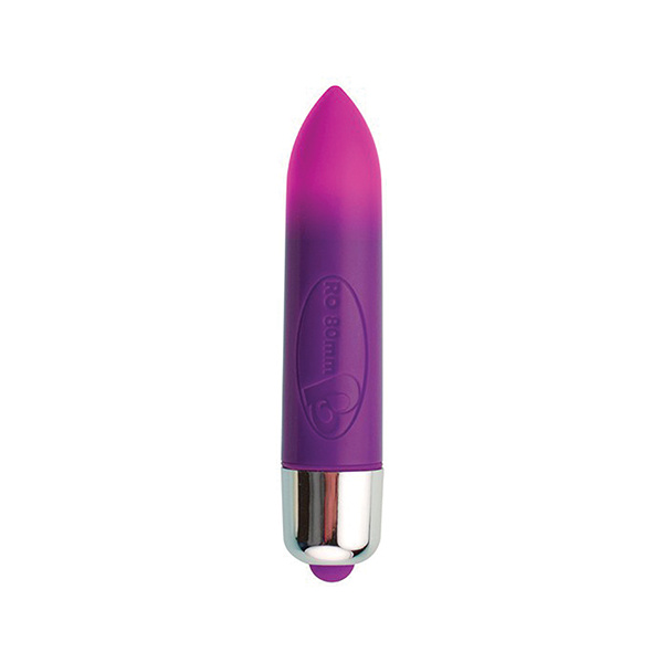 Rocks Off Color Me Orgasmic Colored RO-80 mm Bullet - 7 Speed Color Changing - Image 2