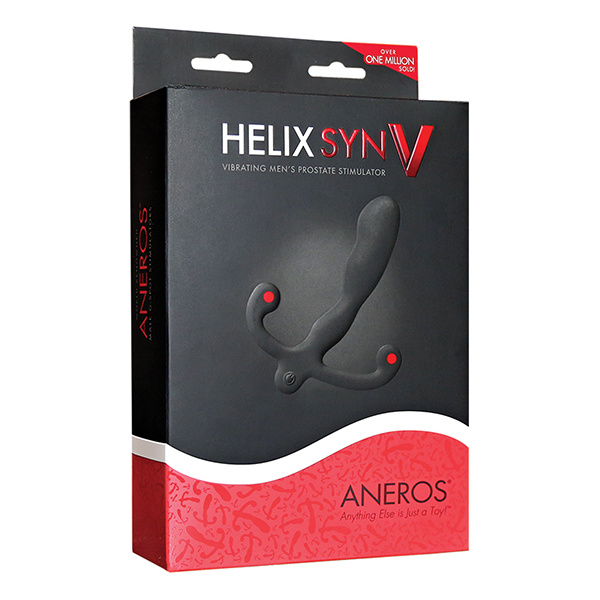 Aneros Vibrating Helix Syn V Prostate Massager- Black - Image 5