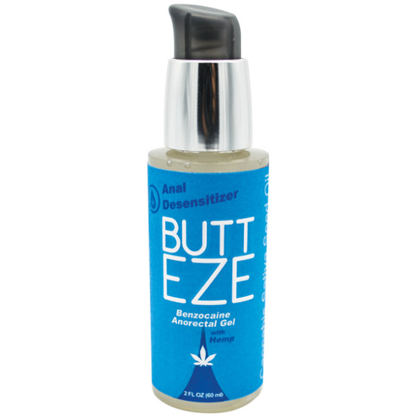 Butt Eze Desensitizing Lubricant w-Hemp Seed Oil - 2 oz