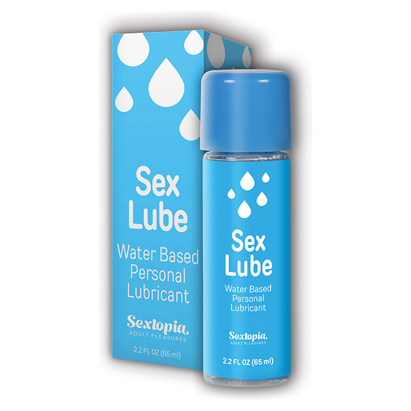 Sextopia Sex Lube Water Based Personal Lubricant - 2.2 oz Bottle - Image 2