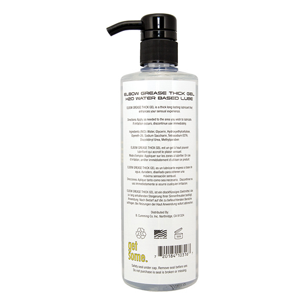 Elbow Grease H2O Classic-Thick Gel - 16 oz Pump - Image 2