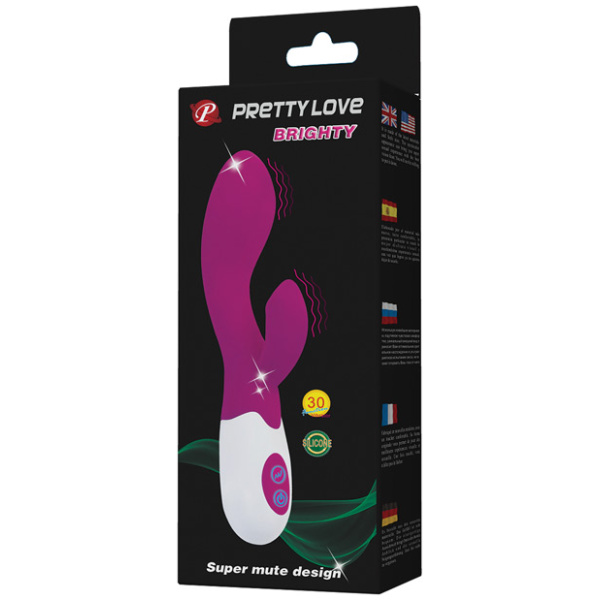 Pretty Love Brighty Vibrator - Fuchsia