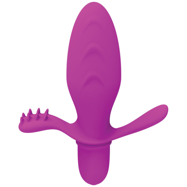 Pretty Love Fitch Anal Vibrator - Fuchsia - Image 2