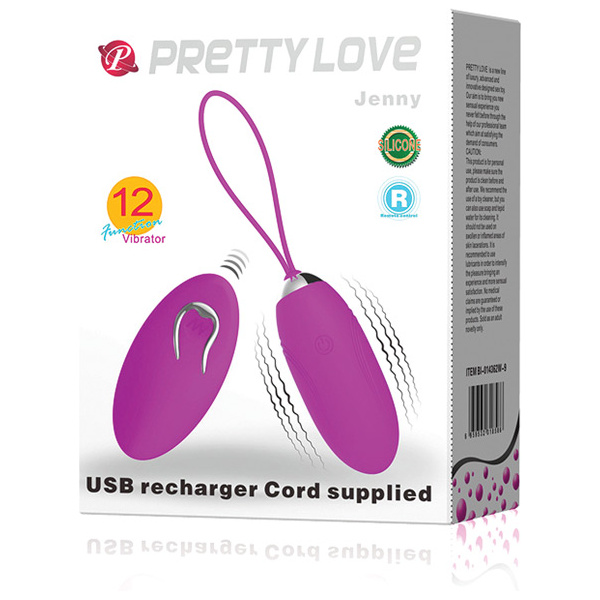 Pretty Love Jenny Remote Control Bullet Vibe - Fuchsia