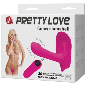 Pretty Love Fancy Remote Control Clamshell 30 Function - Fuchsia