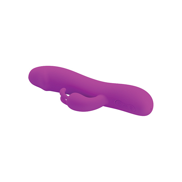 Pretty Love Natural Motion Thrusting Rabbit 7 Function - Fuchsia - Image 5