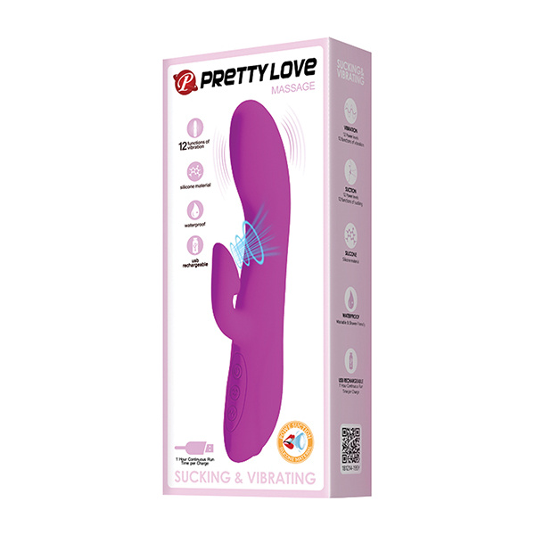 Pretty Love Flirt Sucking Rabbit - 12 Functions