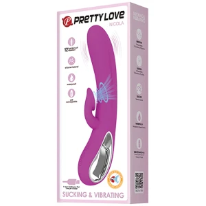 Pretty Love Nicola Massage Sucking Rabbit - 12 Function