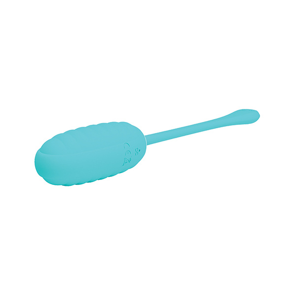 Pretty Love Kirk Liquid Silicone Remote Egg - Turquoise - Image 2