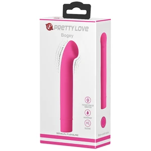 Pretty Love Bogey Silicone Mini Vibrator - Pink