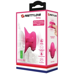 Pretty Love Nelly Finger Battery Vibe - Pink