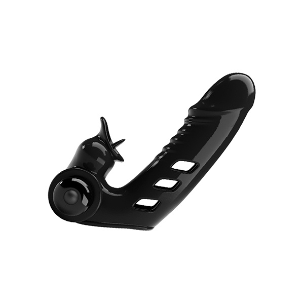 Pretty Love Corbin Honey Finger Vibrator - Black - Image 3