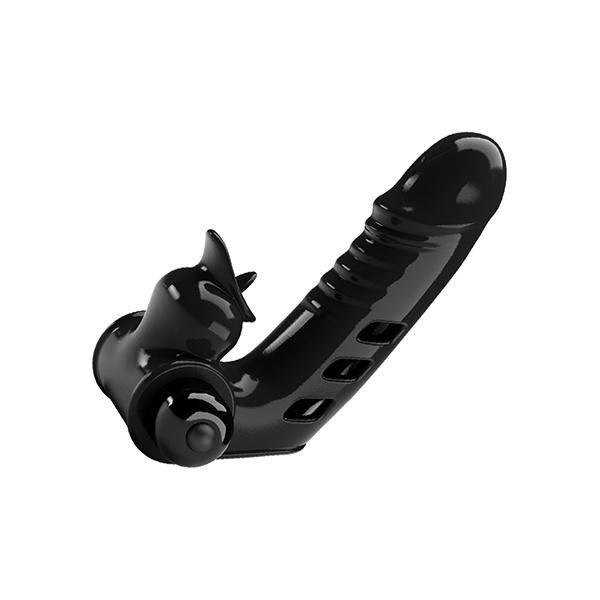 Pretty Love Corbin Honey Finger Vibrator - Black - Image 4