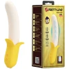Pretty Love Banana Geek Thrusting Vibrator - Yellow