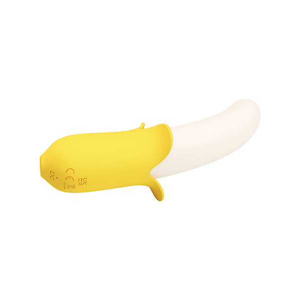 Pretty Love Banana Geek Thrusting Vibrator - Yellow - Image 4
