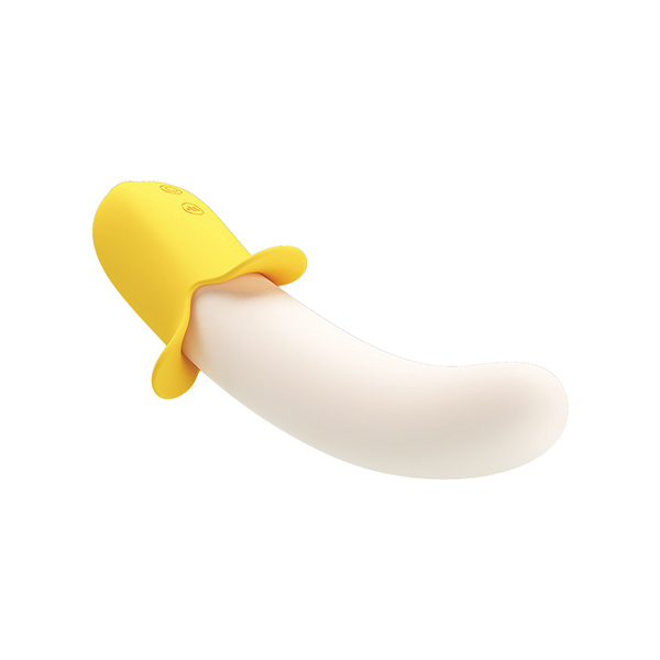 Pretty Love Banana Geek Thrusting Vibrator - Yellow - Image 3
