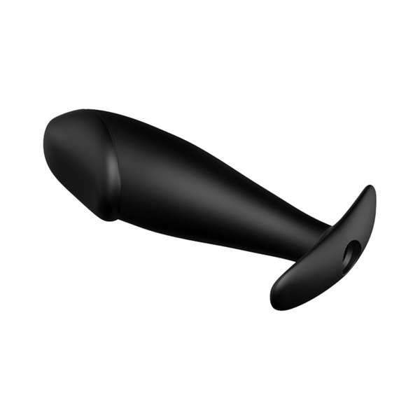 Pretty Love Vibrating Penis Shaped Butt Plug - Black - Image 3