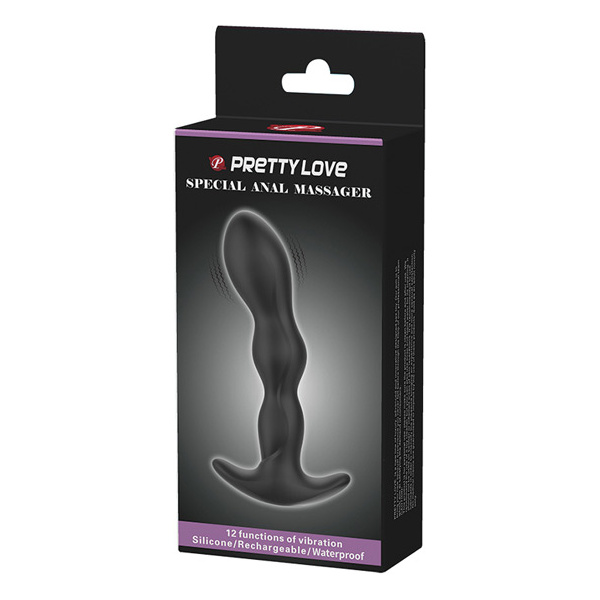 Pretty Love Special Anal Massager - Black