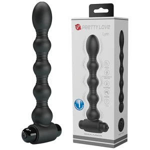Pretty Love Lynn Vibrating Beads - Black