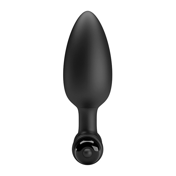 Pretty Love Vibrating Butt Plug II - Black - Image 4