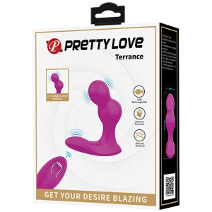 Pretty Love Terrance Dual Stimulator - Fuchsia