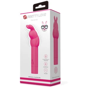 Pretty Love Gerardo Bunny Vibrator - Hot Pink