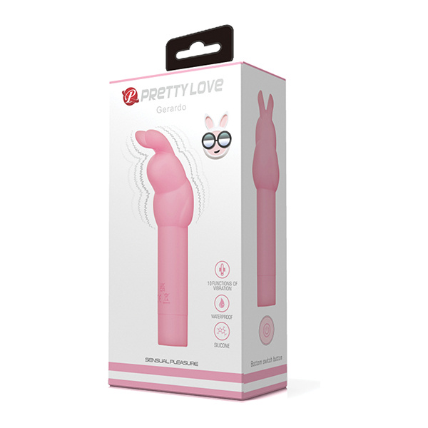 Pretty Love Gerardo Bunny Vibrator - Pink - Image 2