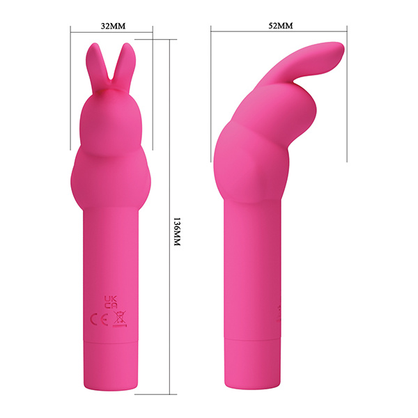Pretty Love Gerardo Bunny Vibrator - Hot Pink - Image 5