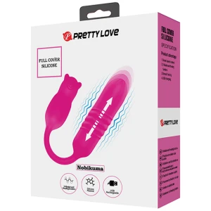 Pretty Love Nobikuma Thrusting Egg - Fuchsia