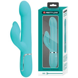 Pretty Love Twinkled Tenderness Falin Rolling Ball Rabbit - Aqua